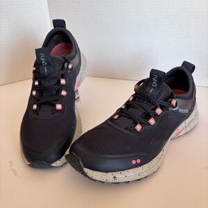 Ryka Switchback Women's Navy and Pink Sneakers Running Shoes SZ 7.5
